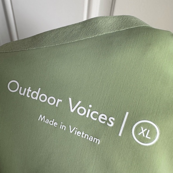 Outdoor Voices green Exercise Dress with shorts skort Size xl - Picture 4 of 7